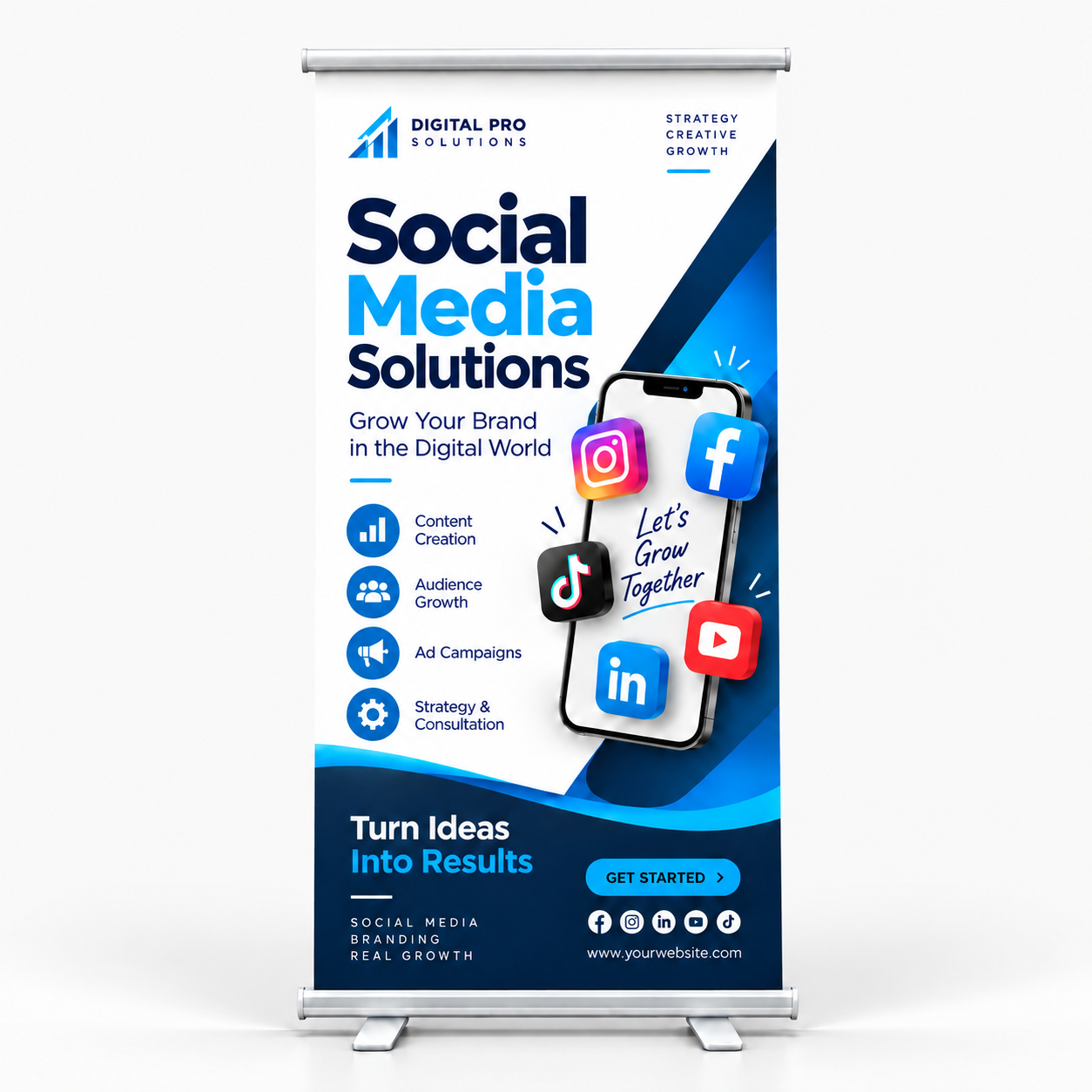 Roll-Up Standee Printing | Retractable Banners