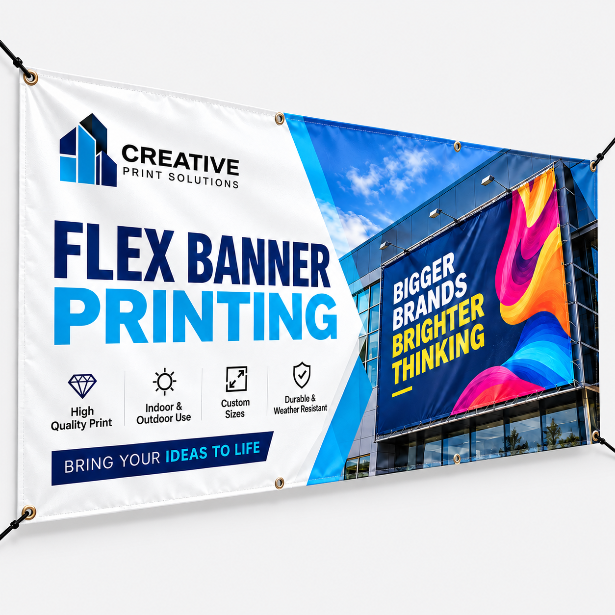 Flex Banner Printing | Outdoor Advertising Banners