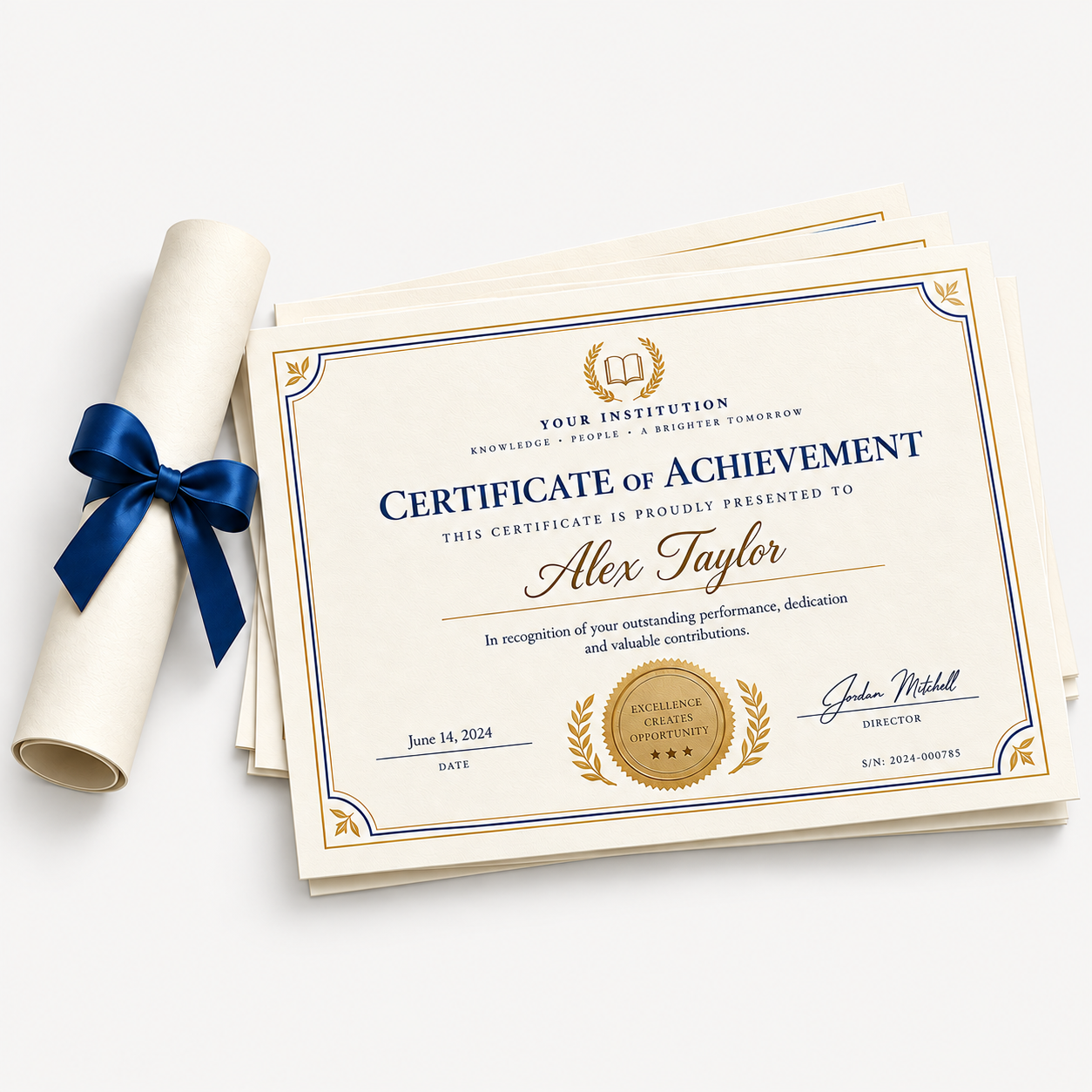 Certificate Printing | Custom Award Certificates