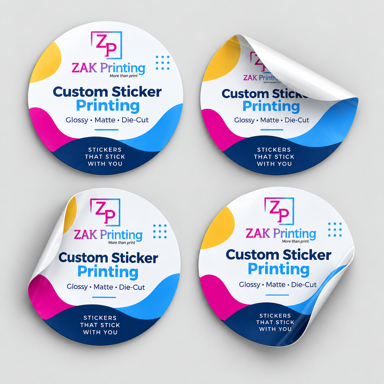 Custom Sticker Printing | Labels & Decals image 1