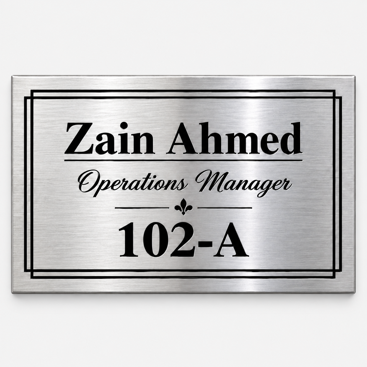 Name Plate Engraving | Custom Office Signs image 1