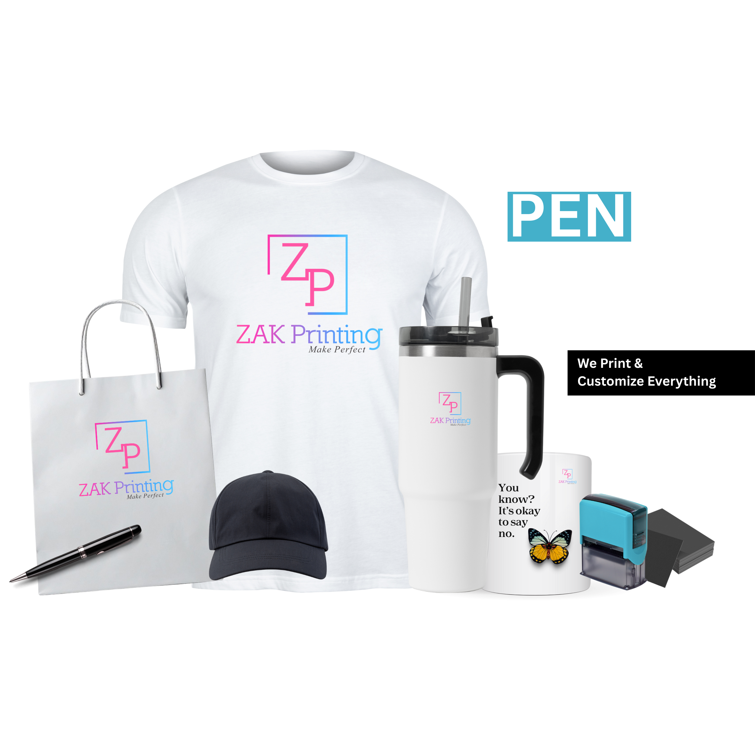 Hero slide gift boxes mockup